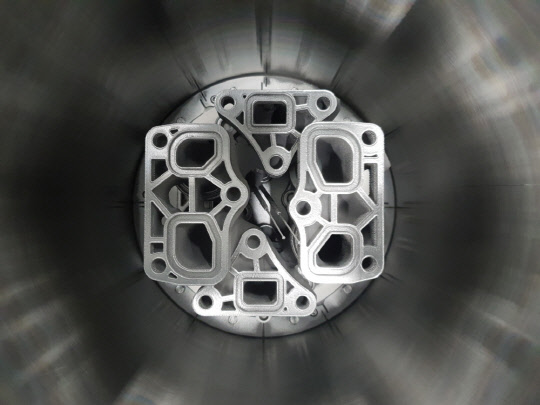 사진= 홍스웍스의 티타늄 수소연료전지 MBOP(Mechanical Balance of Plant). 홍스웍스. 제공